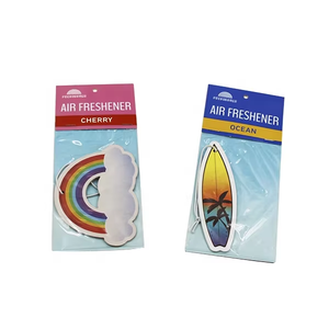 Désodorisant de voiture populaire à suspendre, personnalisable (forme et impression), en papier, pour une fraîcheur durable - Product Image 2