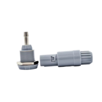 Connecteur Pneumatique HYF 1P Monophasé pour Boîtier PC, Assemblage Prise-Prise Auto-Bloquant, Terminal Électronique Médical USB IP50 3A 250V