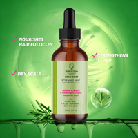 Essence capillaire à la lavande et à la menthe poivrée pour cheveux secs, commerce extérieur transfrontalier, huile essentielle pour cheveux