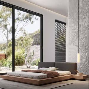 Nordic <strong>Platform</strong> <strong>Double</strong> <strong>Bed</strong> Comforter Classic Storage <strong>Bed</strong> Set Modern Minimalist Tatami Luxury <strong>Bed</strong> for Bedroom - Product Image 2