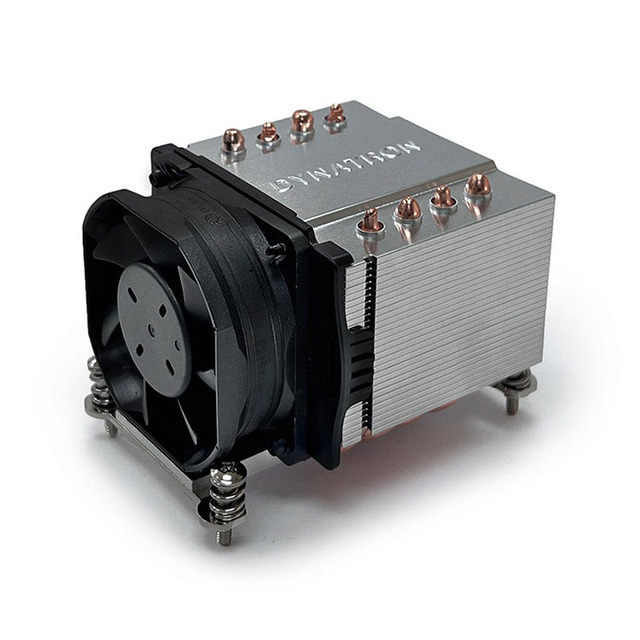 Dynatron A47 2U Server CPU Cooler for AMD Socket AM5 AM4 Active Cooling with 4 Heatpipes for Ryzen 9000/7000 Series Workstation