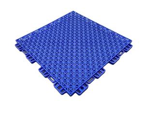 Carreaux de sol en plastique monocouche à petite grille pour terrain de basket-ball - Product Image 5