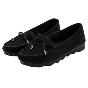 Women's Casual Plush <b>Pointed</b> Toe Loafers Flower Design Breathable <b>Light</b> Weight Versatile Daily Flats for Spring Fashion - Product Image 1