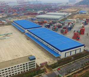 Prefab gemoduleerde moderne stalen constructie metaal staal gebouw magazijn werkplaats ontwerp fabriek staalconstructie schuur magazijn - Product Image 6