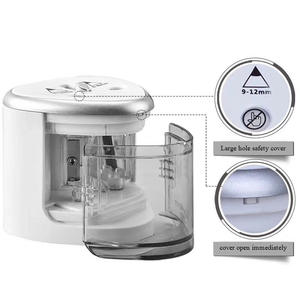 Taille-crayon électrique à double trou, taille-crayon automatique pour enfants et vacances - Product Image 2