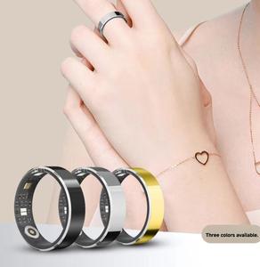 2025 трендовый водонепроницаемый IP68 MX-R217 фитнес-трекер для сна с вибрацией, интеллектуальное приложение для измерения температуры сердца - Product Image 2