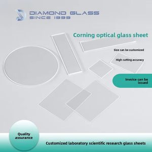 Vidrio Borosilicato Corning Exg/Gorilla Glass de Alta Transparencia Personalizado de 100*100 mm y 0.5 mm de Espesor para Uso Industrial, Hospitales y Escuelas - Product Image 5
