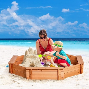 Caja de Arena para Niños al Aire Libre de <span class=keywords><strong>Madera</strong></span> Maciza de 3 a 8 Años - Product Image 4