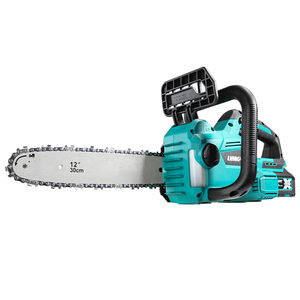 Tronçonneuse sans fil 20V sans balais, 12 pouces, avec chaîne Oregon, alimentée par <span class=keywords><strong>batterie</strong></span>, pour la coupe du bois, professionnelle - Product Image 1