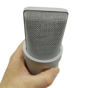 Carcasa de Micrófono de Condensador Metálica Plateada Mate de Alta Calidad al por Mayor, Personalizada, para Micrófono <span class=keywords><strong>TLM</strong></span> <span class=keywords><strong>102</strong></span> - Product Image 6