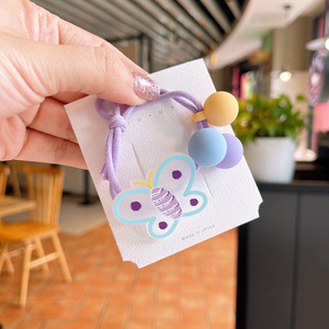 Thời Trang Trẻ Em Tóc Phụ Kiện Mới Bán Buôn 1 PC Dễ Thương Phim Hoạt Hình Trẻ Em Tóc Scrunchies Cô Gái Phổ Biến Đàn Hồi Tóc Sợi Dây Thừng - Product Image 4