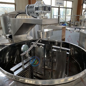 Cuve à fromage électrique de 500 litres à haute productivité pour ligne de production laitière - Product Image 6