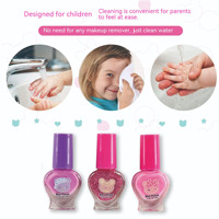 Mxl Mini Coiffeuse Princesse Portable en Plastique avec Tiroirs pour Filles, Ensemble de Maquillage pour Jeu d'Imitation