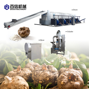 Prix usine Konjac poudre gingembre oignon manioc poudre faisant l'équipement 2000kg Konjac poudre ligne de traitement - Product Image 4