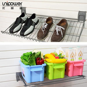 Panier de rangement mural universel à crochets, panneau rainuré en PVC rectangulaire, organisateur de garage, lot de 5, origine Anhui - Product Image 3