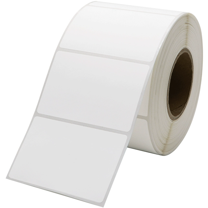 Factory Price Waterproof Sticker Barcode Label Paper OEM Coated Paper Label Paper for Shipping Labels Product Packaging