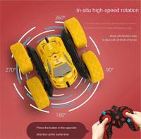 Voiture télécommandée jouet Zdalnie 4WD 2.4Ghz Double face 360 rotatif RC Crawler Cars Stunt Car