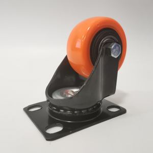 CMCL Roda Caster <span class=keywords><strong>2</strong></span> Polegada Universal Poliuretano Roda Giratória Castor para Gabinete Industrial Roda Caster - Product Image 2