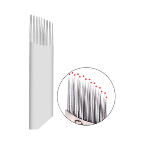 Herramienta Manual de Microblading y Microshading PMU con Cuchillas Nano 15F para Tatuaje de Cejas - Product Image 1
