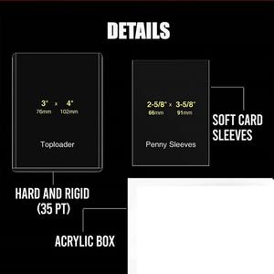 Étui de protection semi-rigide transparent en PVC personnalisé pour cartes de visite, épaisseur 35pt, avec motif de dessin animé, pour le classement et le commerce - Product Image 6