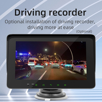 Reproductor MP5 para Auto con Pantalla Táctil IPS de 7 Pulgadas, Amplificador OBD2, RGB-CarPlay/Mirror Link Inalámbrico, 1 Año de Garantía