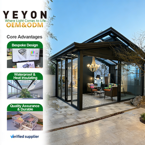 Yeyon 2026 OEM Invernadero <span class=keywords><strong>de</strong></span> Terraza Personalizable <span class=keywords><strong>Estilo</strong></span> Europeo, Invernadero Resistente <span class=keywords><strong>de</strong></span> 1 Pieza, Invernadero Residencial <span class=keywords><strong>de</strong></span> Vidrio para Exteriores - Product Image 1