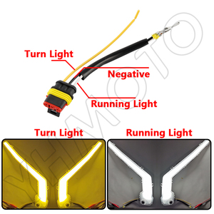 Luz Delantera LED YHMOTO IP67 con Intermitentes Integrados para Can-Am Maverick X3 Max R 710004994 - Product Image 2