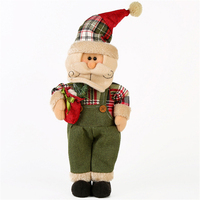 Cadeaux de vacances Elf Coussin décoratif Minion Soft Plush Hotsale Noël Bonhomme de neige Santa Sock Toy