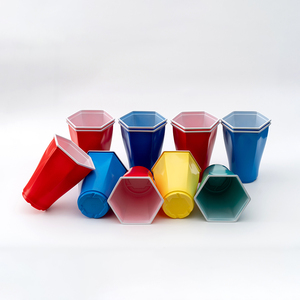 Tùy chỉnh 16oz lục giác Cốc dùng một lần PP cho bia <span class=keywords><strong>Pong</strong></span> bên trò chơi ngoài trời và trong nhà Bar giải trí biểu tượng cá nhân - Product Image 6