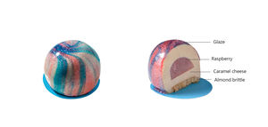 Tartas <span class=keywords><strong>de</strong></span> queso <span class=keywords><strong>de</strong></span> caramelo congelado postres congelados gateau <span class=keywords><strong>de</strong></span> chocolate congelado Roulade <span class=keywords><strong>de</strong></span> chocolate Blueberry Baguette entrega rápida - Product Image 4