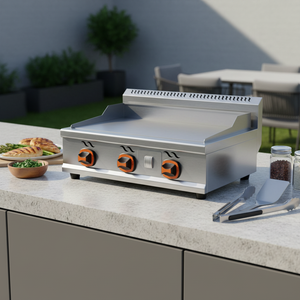 Plancha <span class=keywords><strong>de</strong></span> <span class=keywords><strong>Gas</strong></span>, <span class=keywords><strong>Parrilla</strong></span> <span class=keywords><strong>de</strong></span> <span class=keywords><strong>Gas</strong></span>, Plancha Caliente <span class=keywords><strong>de</strong></span> <span class=keywords><strong>80</strong></span> <span class=keywords><strong>cm</strong></span> con 3 Quemadores - Product Image 1