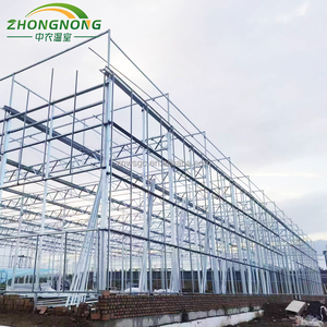 Grandes serres agricoles automatisées <span class=keywords><strong>en</strong></span> <span class=keywords><strong>verre</strong></span>, peu encombrantes, avec système de jardinage aéroponique rotatif <span class=keywords><strong>en</strong></span> tour et système hydroponique pour feuilles - Product Image 4