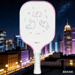 ไม้พายพิคเคิลบอลแบบพกพา ปี 2026 รุ่นยอดนิยม ทนทาน ขนาด 16 มม. ผลิตจาก PP ลายรังผึ้ง ด้านในเป็นคาร์บอนไฟเบอร์ T700 ผิวหยาบ ได้รับการรับรองจาก USAPA - Product Image 1