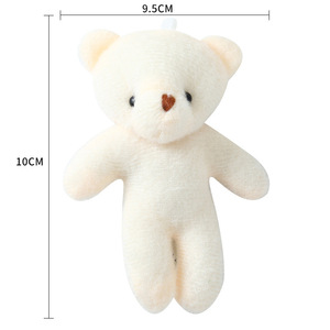 Porte-clés pendentif pour sac à dos, adorable ours en peluche beige à tête volumineuse, modèle One Piece, pour anniversaire d'enfants - Product Image 5