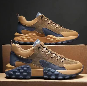 Nuevos Zapatos Hongyan Versátiles con Cordones para Hombre, Ligeros para Correr y Deportes, Zapatillas Casuales de Suela Gruesa para Caminar - Product Image 2