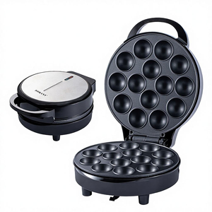 Máquina Multifuncional para Desayunos, Mini Waflera de <span class=keywords><strong>Doble</strong></span> Cara, Prensa para Hacer Waffles de Huevo y Tostadas, para Uso Doméstico - Product Image 6