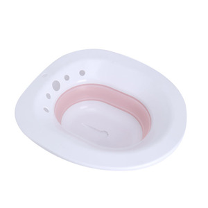 Foldable Sit Bath Basin 39cm Plastic PostpartumCare For Women With Pile Surgery Recovery - Product Image 5