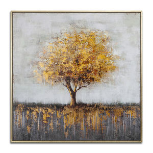 Obra <span class=keywords><strong>de</strong></span> arte hecha a mano para decoración <span class=keywords><strong>de</strong></span> <span class=keywords><strong>la</strong></span> sala <span class=keywords><strong>de</strong></span> estar, pintura <span class=keywords><strong>de</strong></span> árbol <span class=keywords><strong>dorado</strong></span>, arte <span class=keywords><strong>de</strong></span> árbol <span class=keywords><strong>de</strong></span> <span class=keywords><strong>la</strong></span> <span class=keywords><strong>vida</strong></span> - Product Image 1