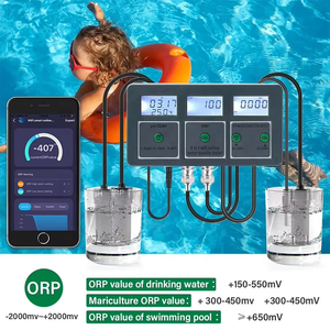 ทูย่า ไวไฟ เครื่องวัดค่า <span class=keywords><strong>pH</strong></span> ORP TDS EC ความเค็ม S เครื่องวัดคุณภาพน้ำ G TEMP CF สำหรับตู้ปลา การเพาะเลี้ยงสัตว์น้ำ การเพาะเลี้ยงไร้ดิน การปลูกพืชไร้ดิน สปา และสระว่ายน้ำ - Product Image 6