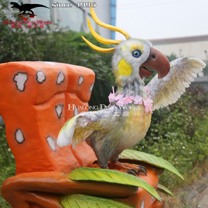Modelo de Animal de Zoológico, Loros Artificiales de Tamaño Real - Product Image 3