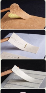 Rouleau d'autocollants promotionnels d'usine personnalisés pour sacs à café, tasses, bouteilles, emballages alimentaires, étiquettes logo, autocollants décoratifs imperméables de remerciement - Product Image 6