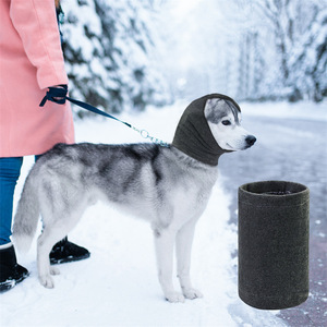 Cache-cou pour chien OEM noir en polyester SML, bandeau anti-bruit pour animaux de compagnie pour la protection contre le froid - Product Image 2