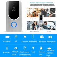 Tuya Alexa Google sonnette de porte d'entrée sans fil 1080P HD WiFi anneau sonnette intelligente caméra