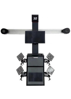 Vente directe usine Huandyn HD-NW8 Machine d'équilibrage et d'alignement 3D haute précision pour véhicules à essence et véhicules à énergie nouvelle, capacité 75 kg, 220 tr/min