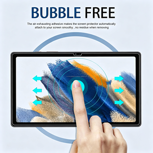 Protection d'écran en verre trempé OEM pour tablette Samsung S10+ 11 pouces, dureté 9H, 2.5D, sans bulles, anti-rayures, installation facile - Product Image 4