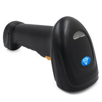 Prix usine Scanner de codes à barres Laser sans fil Noir USB OEM CCD Stock 30 mètres 32 bits Solutions de technologie visuelle 120 scans/sec