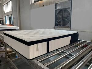 Sleepwell Double Twin Cooling Gel King Size Box Pocket Spring Coils Memory Foam Bed <b>Mattress</b> Colchon DJ-003 Pocket Spring Techno - Product Image 2