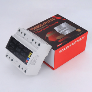 QJC dijital ekran çok fonksiyonlu koruyucular, çok fonksiyonlu kılavuz gerilim ampermetre Volt Amp Watt metre elektrik test cihazı - Product Image 6