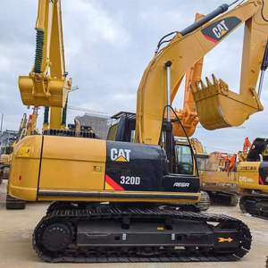 Excavatrice sur chenilles d'occasion CAT 320D, 20 tonnes, pour terrains d'excavation moyens, bon prix, excavatrice Caterpillar du Japon pour la ferme - Product Image 1