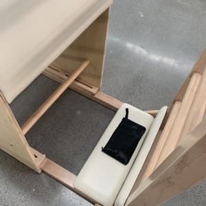 Pialtes en bois d'érable Échelle Barrel Core Training pour <span class=keywords><strong>Yoga</strong></span> et Pilates Physiothérapie Machine portable - Product Image 5